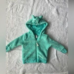 Carter’s Teal 6 month fleece Jacket.